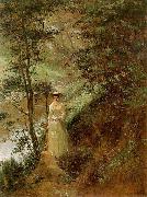 Frederick Mccubbin The Letter painting